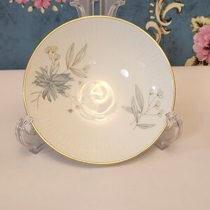 Vintage German Thomas Rosenthal Saucer In Porcelain 1950's Set of 2